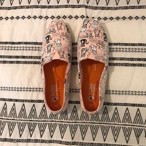 PINK BOBS FOR CATS SNEAKERS